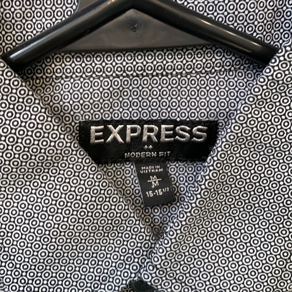 Express Men’s button down - Picture 2 of 4